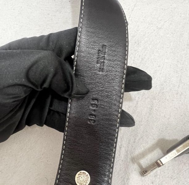 LOEWE 黑色皮帶 