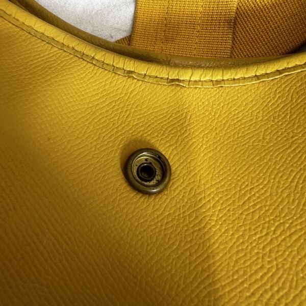 Hermès 黃色 tsako單肩包 