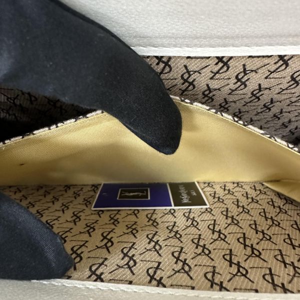 YSL 聖羅蘭 經典復古蜥蜴壓花單肩包 