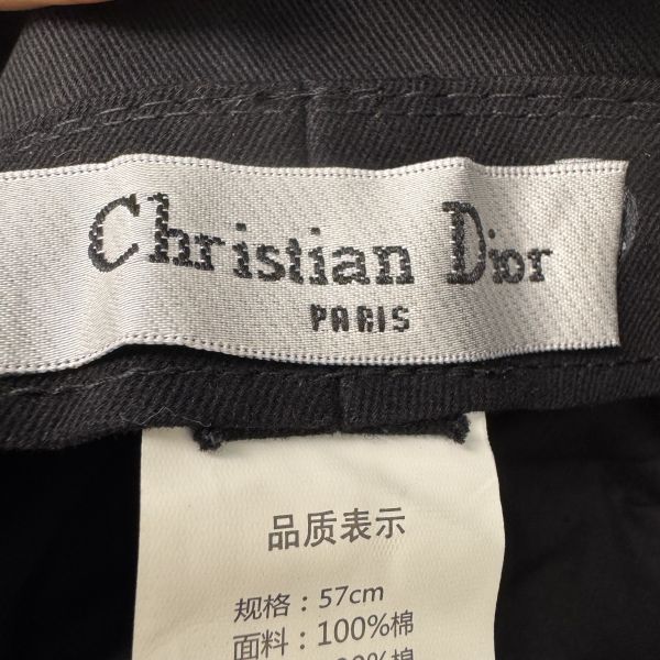 Dior ja’dior 黑色漁夫帽 