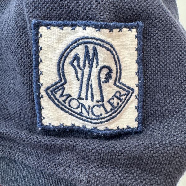 Moncler 海軍藍Polo 衫 