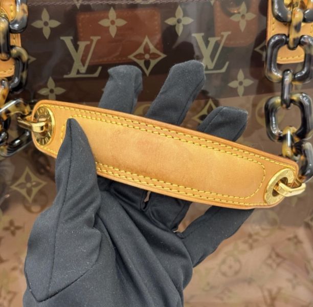 Louis Vuitton 玳瑁透明水桶沙灘包 