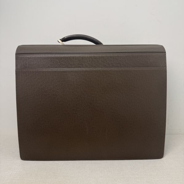 Louis Vuitton 深棕色皮革公事包 