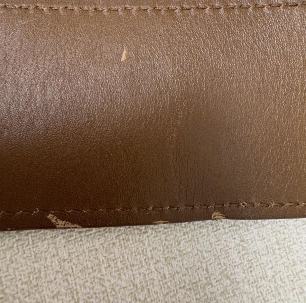 Bottega Veneta 金色圓頭 棕色編織 皮帶 腰帶 