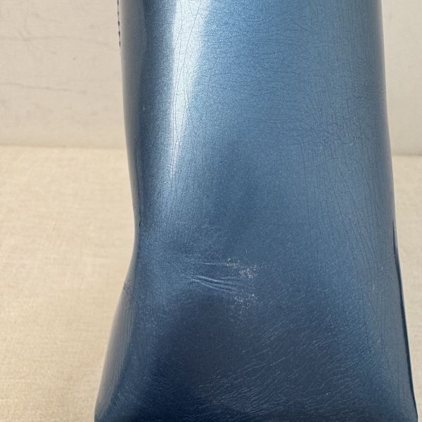 Dior 迪奧 漆皮水藍色手提包 