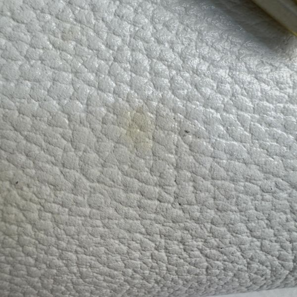 Saint Laurent (YSL) 復古白色皮革肩背包 腋下包 