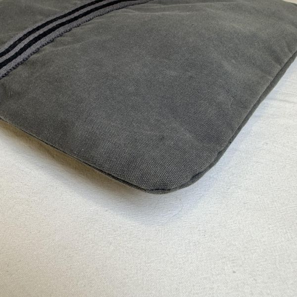 Hermès 愛馬仕 灰色帆布Fourre Tout Porte Documents 商務包 