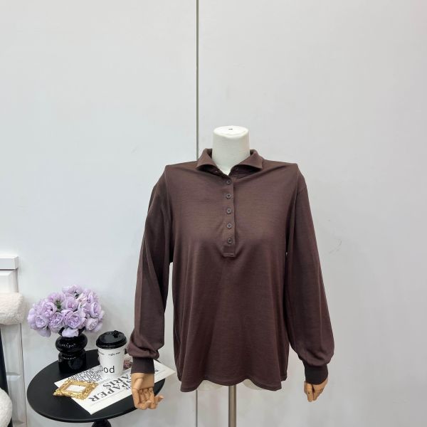 Dior 深棕色Polo 衫 