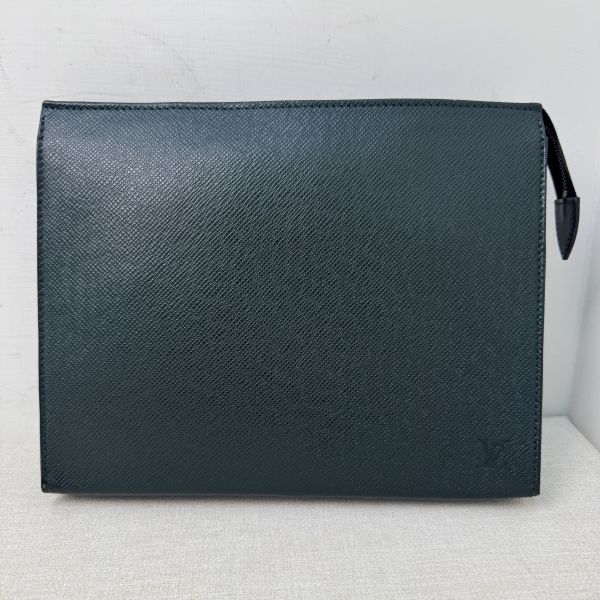 Louis Vuitton 墨綠手拿包 