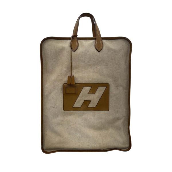 Hermès 稀有款帆布鞋袋 