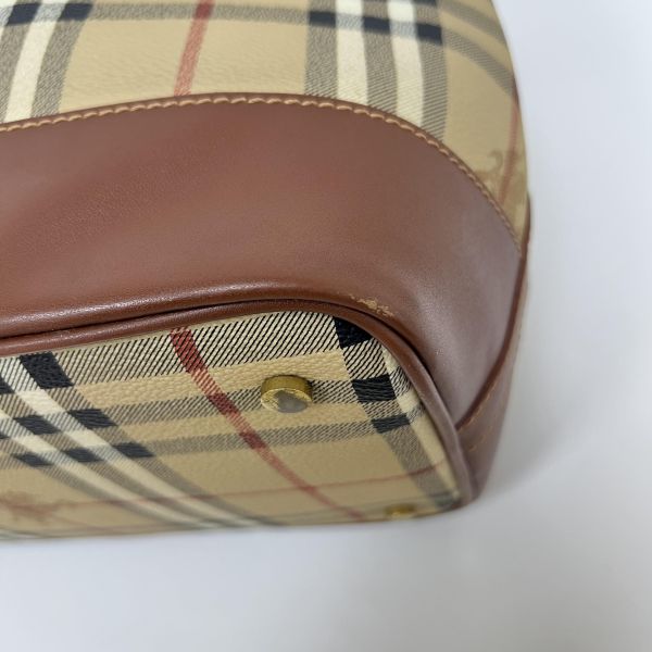 Burberry經典戰馬格紋水桶包 