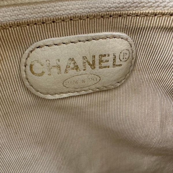 CHANEL Vintage 菱格紋檸檬綠肩背包 