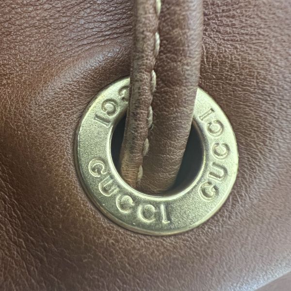 Gucci 竹節雙肩包 