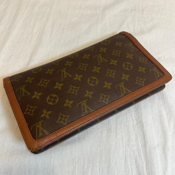 Lv 紅皮信封手拿包 