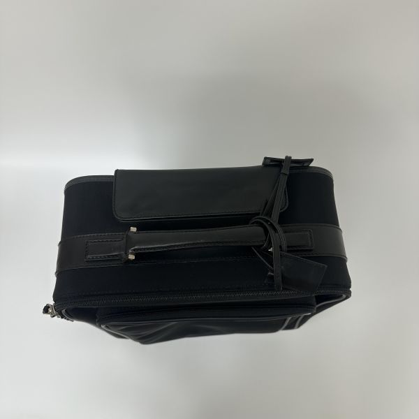 Gucci 黑色尼龍拉桿行李箱 