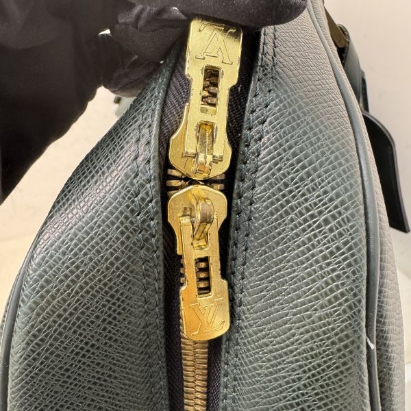 Louis Vuitton 墨綠色 衣服收納手提旅行袋 