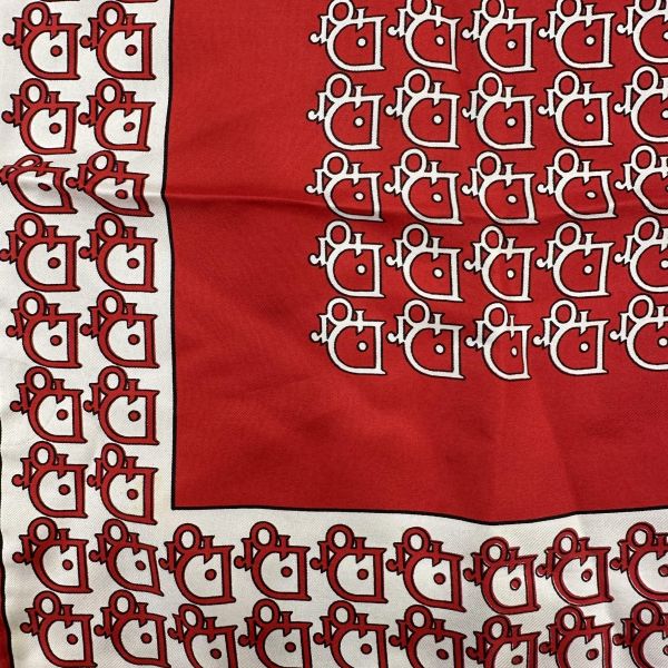 Dior 迪奧 經典老花圖案絲巾 