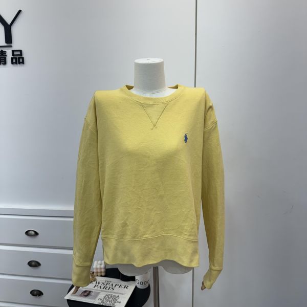 Polo Ralph Lauren鵝黃色衛衣 