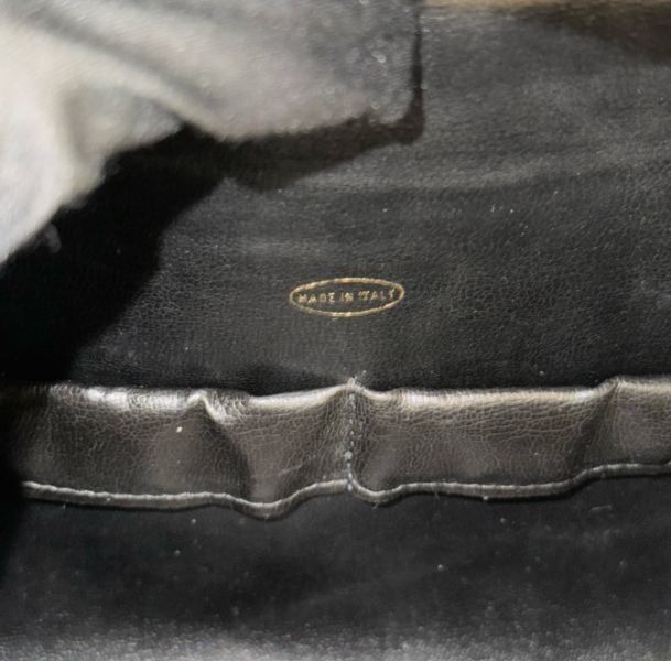 Chanel 小羊皮咖色化妝包 