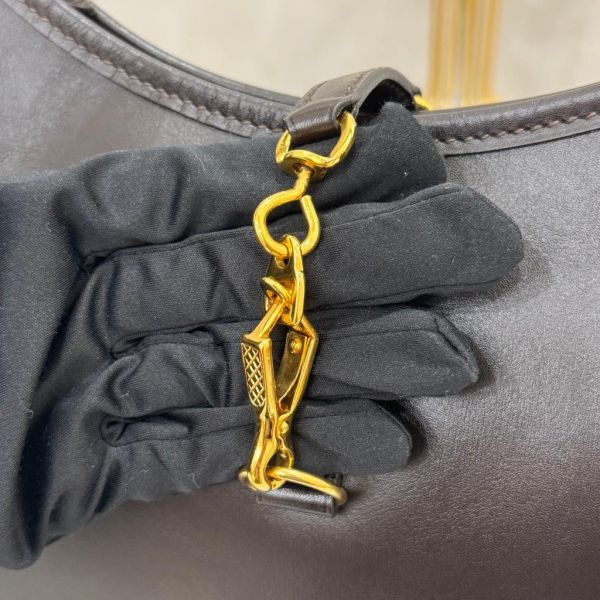 Hermès trim 31 深咖色肩背包 
