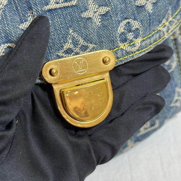 Louis Vuitton 牛仔購物手提包 