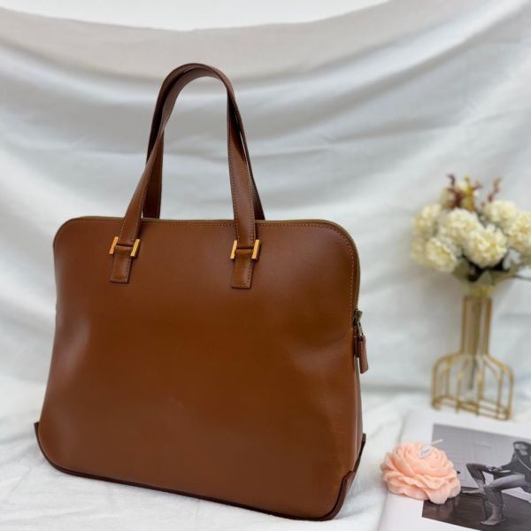 Hermès 手提通勤包 咖啡色 