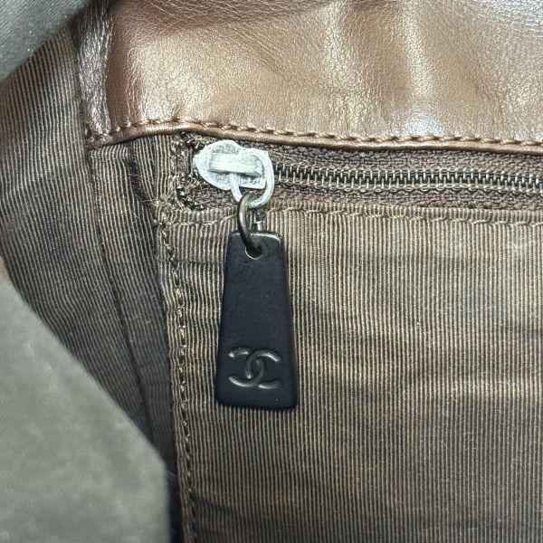 Chanel 全皮單肩斜背包 