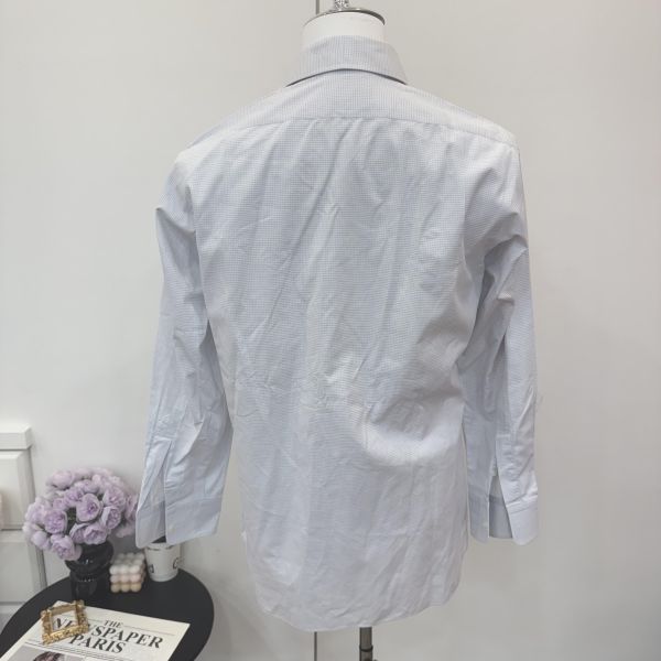 Celine 簡約淺藍色長袖襯衫 