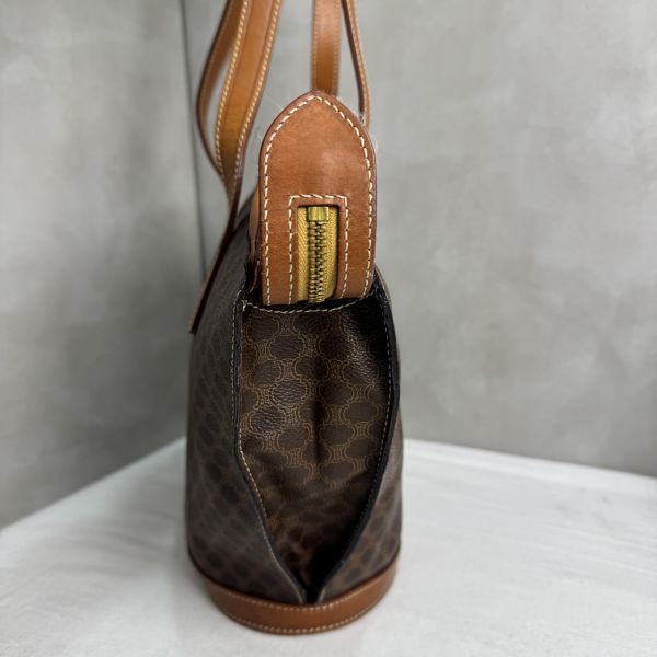 Celine 老花貝殼托特包 