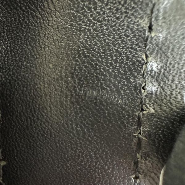 Versace 黑金鴕鳥紋手提包​​ 