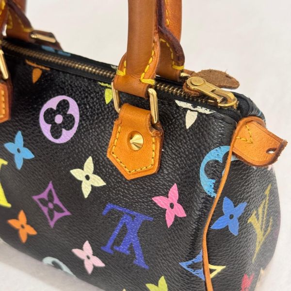 Louis Vuitton Vintage 黑三彩 speedy nano 