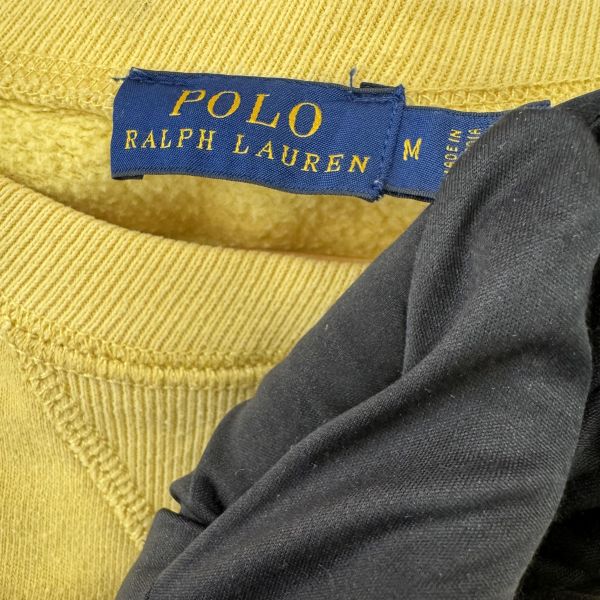 Polo Ralph Lauren鵝黃色衛衣 