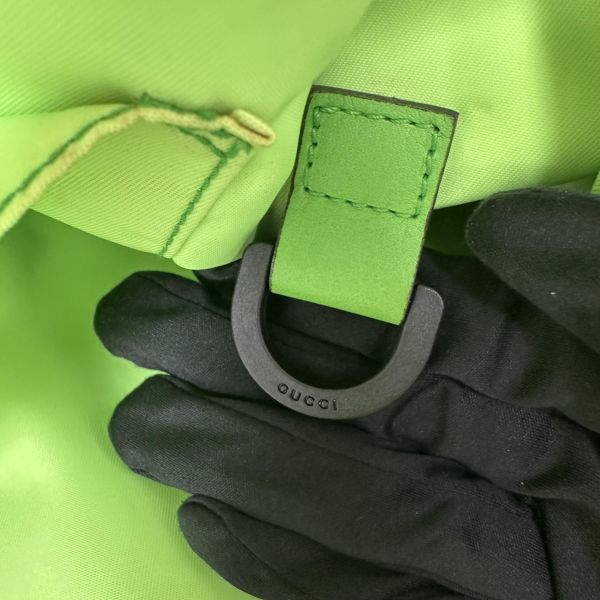 Gucci 古馳 超大購物米色帆布托特包 