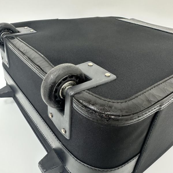 Gucci 黑色尼龍拉桿行李箱 