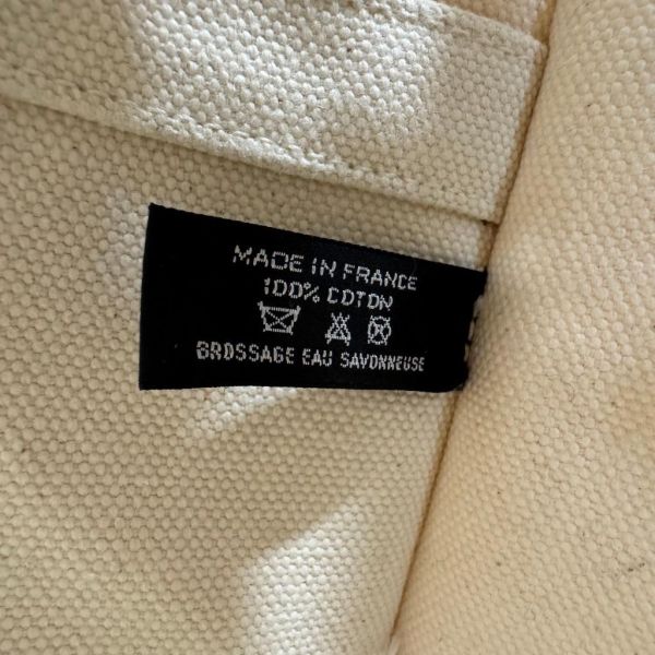 Hermès  Herbag Cabas 克萊因藍提把帆布托特包 