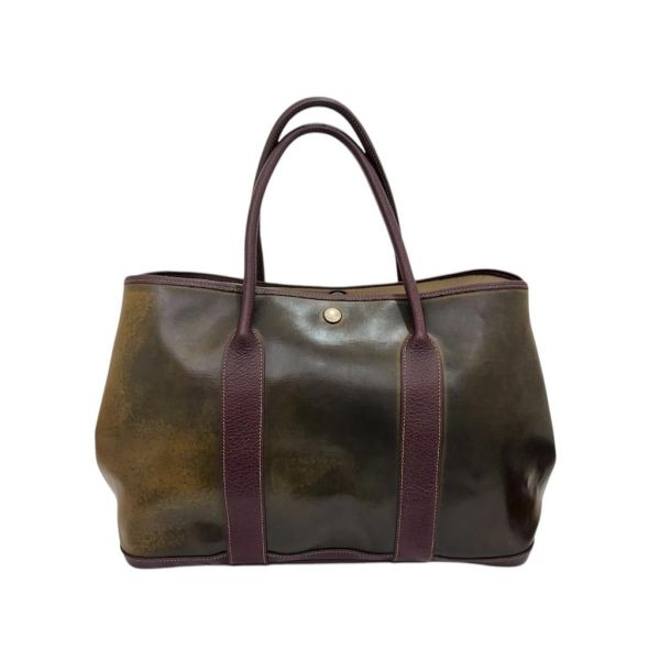 Hermès 花園派對皮革手提包 