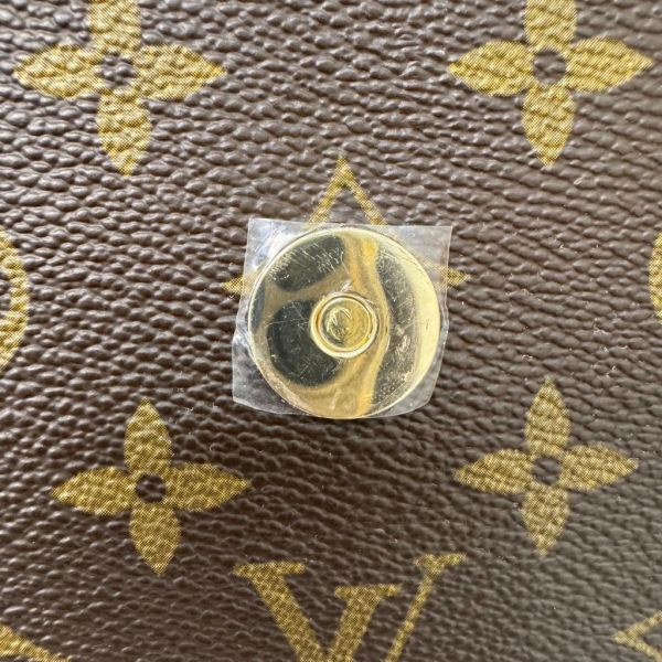 Louis Vuitton 經典老花紅皮手拿包 