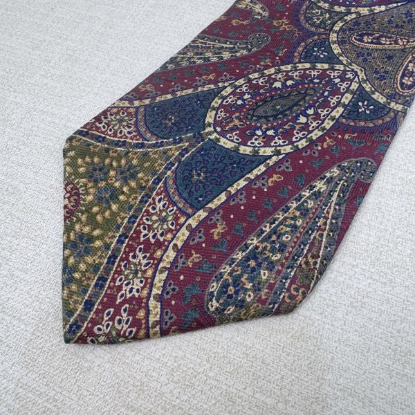 Dior 花色圖騰 領帶 領結 絲綢（中古） 