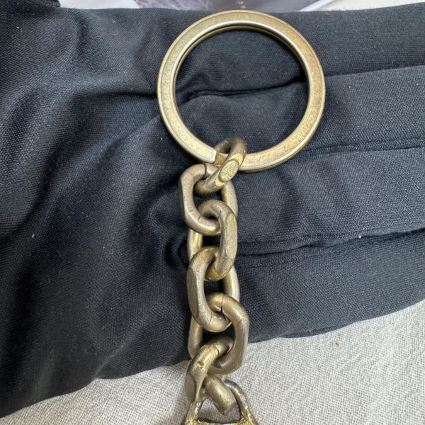 Chanel 復古金屬鑰匙圈 
