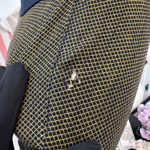 GIVENCHY 紀梵希 黑金格紋polo襯衫 