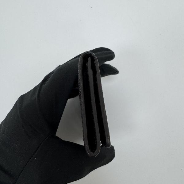 TODS 黑色鱷魚皮卡包 