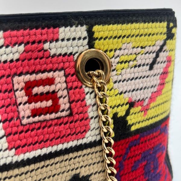 Chanel 復古毛呢鏈包 