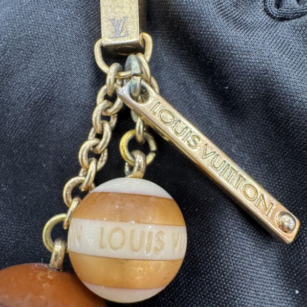 Louis Vuitton  迷你復古風雙球掛飾 