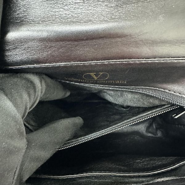 Valentino 范倫鐵諾 金色燙印 斜背包 