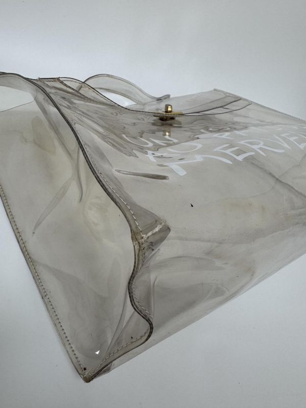 Hermès「Vinyl Kelly」透明限量包 