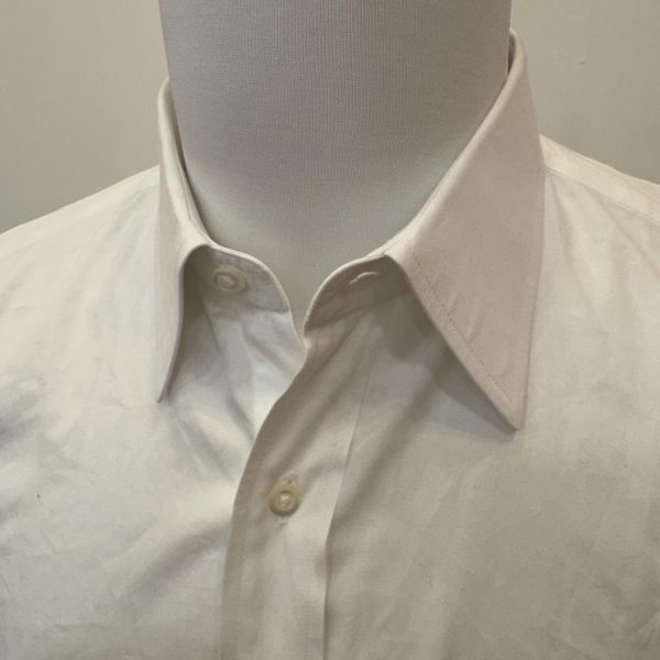 Burberry 白色棉質長袖襯衫 