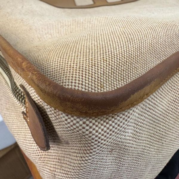 Hermès 稀有款帆布鞋袋 