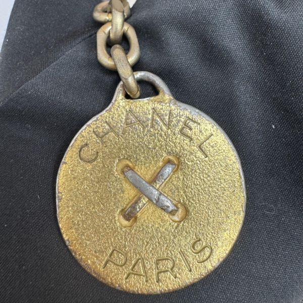 Chanel 復古金屬鑰匙圈 