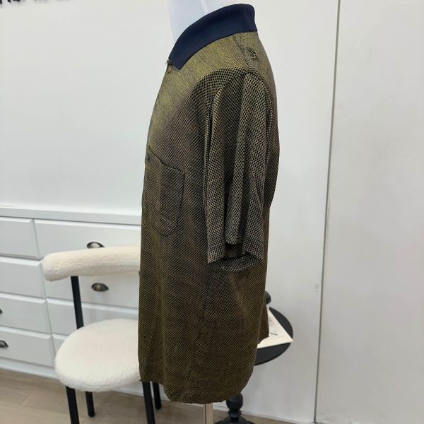 GIVENCHY 紀梵希 黑金格紋polo襯衫 