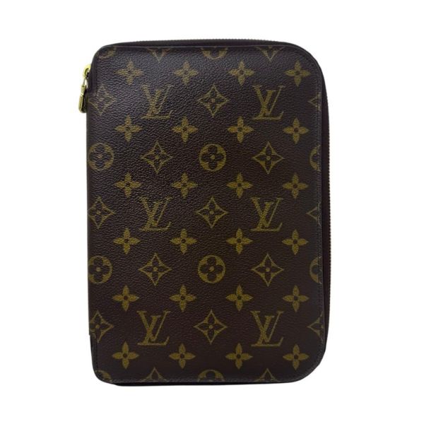 Louis Vuitton GM Zip Organizer 老花拉鍊手拿文件夾 